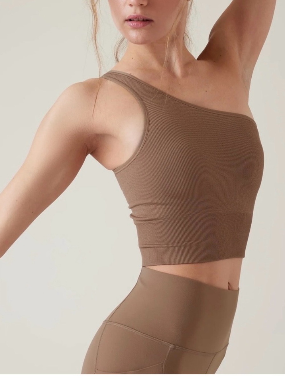 Athleta Aurora Seamless One Shoulder Tank